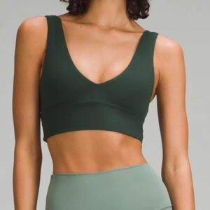 Lululemon Align V-Neck Sports Bra Green Size 2